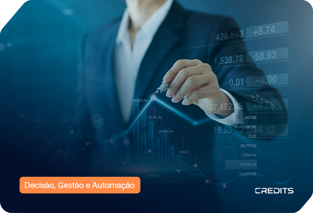 Empresário definindo passos para melhorar o crescimento do seu negócio.